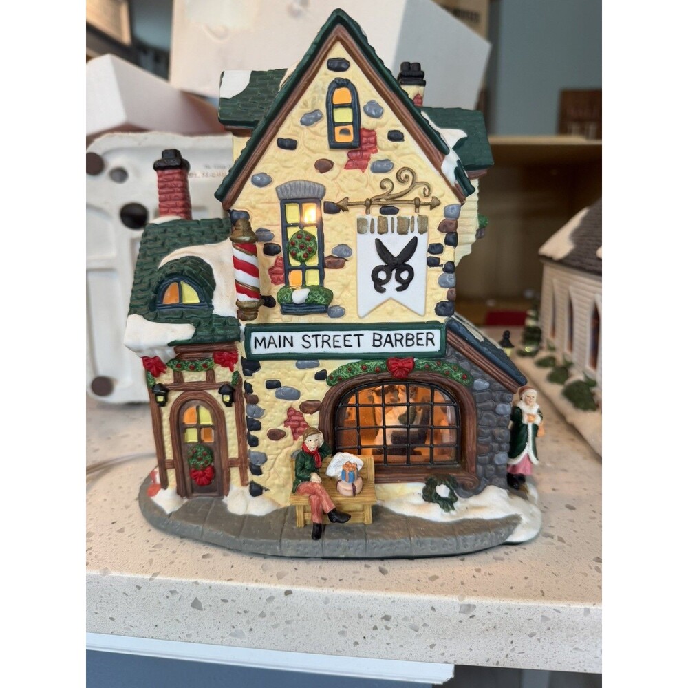 Vintage Town Square Main Street Barber
